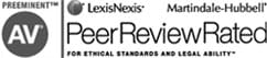 LexisNexis | Martindale-Hubbell | AV Preeminent | PeerReviewRated | For Ethical Standard And Legal Ability